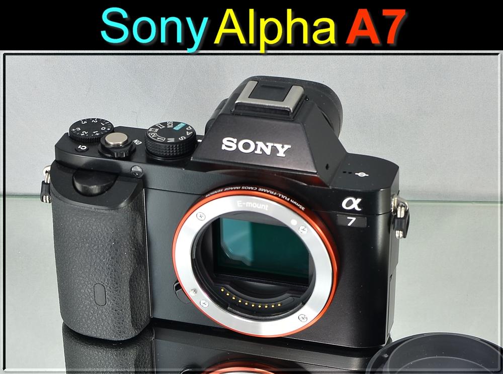 💥 Sony Alpha A7 tělo ** F.F BEZZRCADLOVKA 24,3 MP**👍TOP 3600 Exp. - Foto