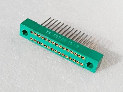 Konektor SUR 30 pinů samice, rovné vývody ovíjecí, TX 527 30 15 TESLA