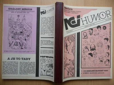 Časopisy - NEI HUMOR - 1992 - měsíčníky kresleného erotického humoru