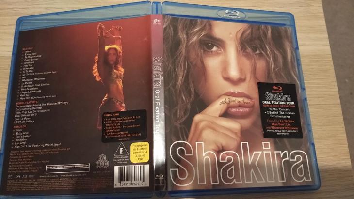 Bluray hudební: Shakira Oral Fixation Tour | Aukro