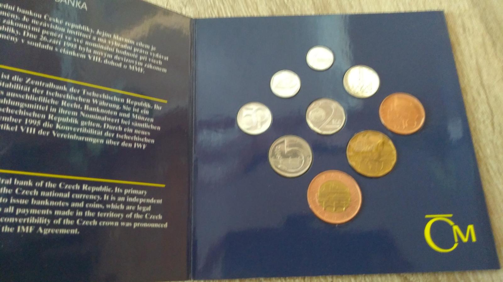 Sada oběžných mincí ČR == 1997 - Numismatika