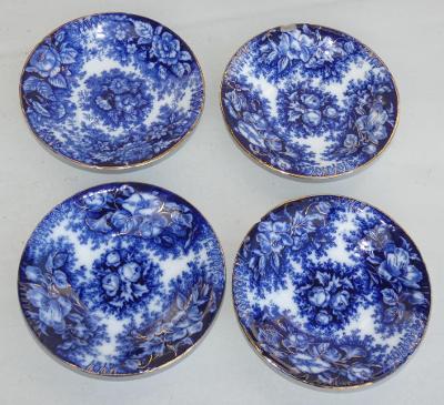 Staré kobaltové talířky 19.století