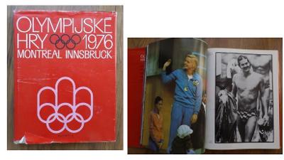 publikace - OH 1976 Montreal a ZOH Innsbruck, fotbal, hokej