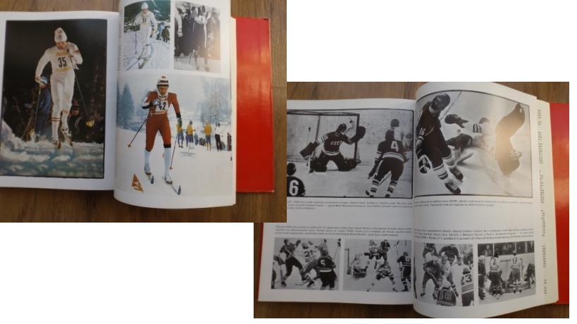 publikace - OH 1976 Montreal a ZOH Innsbruck, fotbal, hokej - Sportovní obrázky a plakáty do sbírek