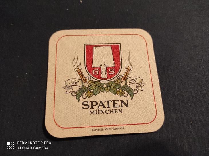 Spaten München tácek - Pivo a související předměty