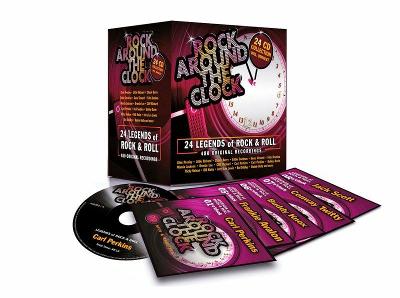 24 CD BOX - ROCK AROUND THE CLOCK   (nové ve folii)