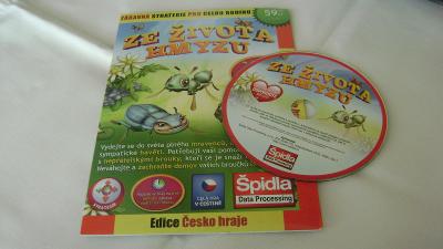 Ze života hmyzu - zábavná počítačová hra na DVD v češtině  