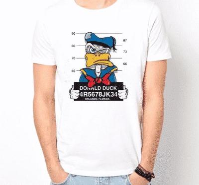 Kačer Donald - Nové tričko M,L,XL,XXL,XXXL 100% bavlna