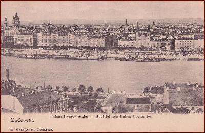 Budapest * pohled na část města * Maďarsko (Magyar) * Z2146
