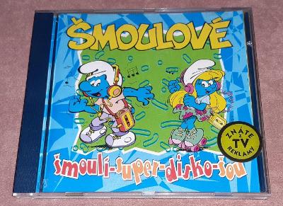 CD - Šmoulové - Šmoulí-super-disko-šou (1996) /Perfektní stav!