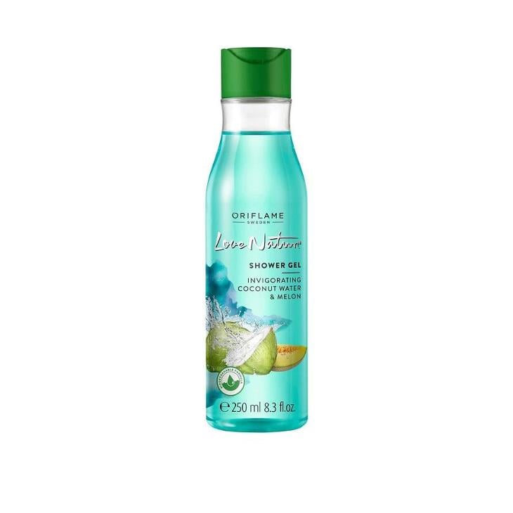 Sprchový gel s kokosovou vodou a melounem Love Nature Oriflame - Kosmetika a parfémy