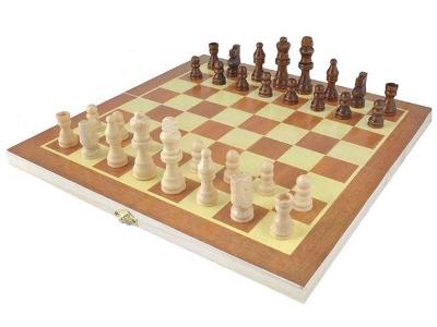 Skládací šachy dřevěné 0210