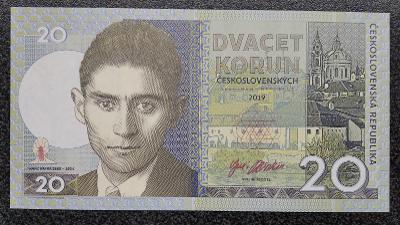 Franz Kafka - 20 korun