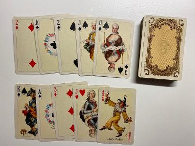 Hrací karty ŽOLÍKY, rok cca 1930, výborný stav