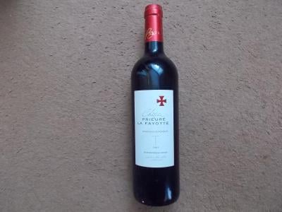 Víno červené suché Francie  Chateau Bordeaux Prieure la Fayotte 2005