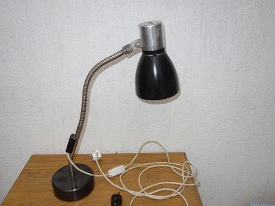 Celokovová lampa kloubová na pružině
