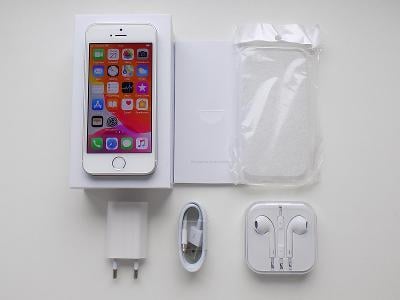 APPLE iPhone SE 16GB Silver - ZÁRUKA 12 MĚSÍCŮ - KOMPLETNÍ BALENÍ