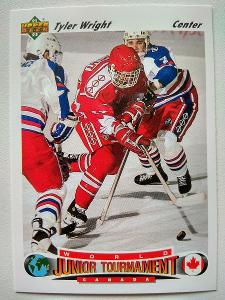Tyler Wright #Rookie Card#686 Canada 1991/92 Upper Deck
