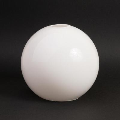 Stínidlo 4053 koule E27 bíle lesklé lustr – průměr 20 cm