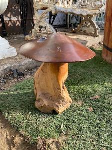 Dřevěná houba ozdobná