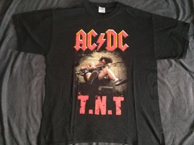 T-shirt - AC/DC - TNT  /rare,orig.U.S.,vel.L