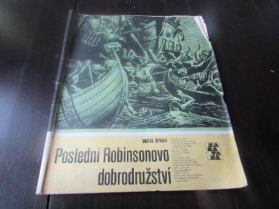 Časopis KARAVANA/POSLEDNÍ ROBINSONOVO ROZHODNUTÍ/1986