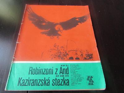 Časopis KARAVANA/ROBINSONI Z AND,KAZIRANZSKÁ STEZKA/1983