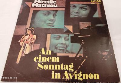 Mireille Mathieu - An einem Sonntag in Avignon (1971, LP v Top stavu)