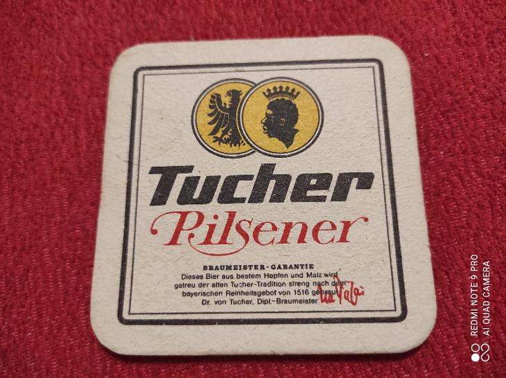 Tucher Pilsener tácek - Pivo a související předměty