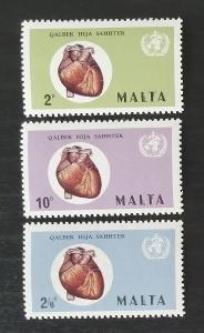 Malta 1972 Svetový deň srdca, medicína