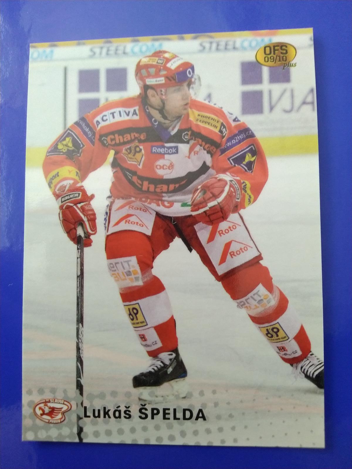 OFS Plus 09/10 Lukáš ŠPELDA #160 - Hokejové karty