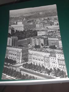 Pohlednice z roku 1969 Varšava, prošlé poštou.