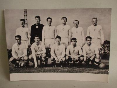 Stará skupinová fotografie / karta Olympic football team