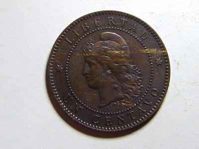 Argentina 1 Centavo 1888 RR XF č11075