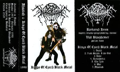 NHAAVAH (Cz) - Kings od Czech Black Metal  demo '98 Maniac Butcher