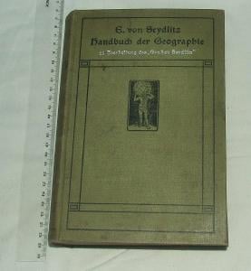 Handbuch der Geographie - Seydlitz - geologie zeměpis hory - mapa 1908