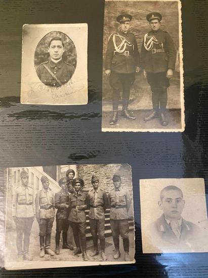Fotografie 60 kus Rumunsko rad uniforma savle 1910-40  - Sběratelství