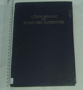 Die Kunst des Altertums -  historie architektura umění - Egypt - 1908
