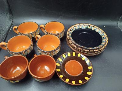 Bulharská keramika/12 ks...(13424)