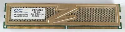 Pamäť RAM do PC OCZ2G10001G 1GB 1000MHz DDR2