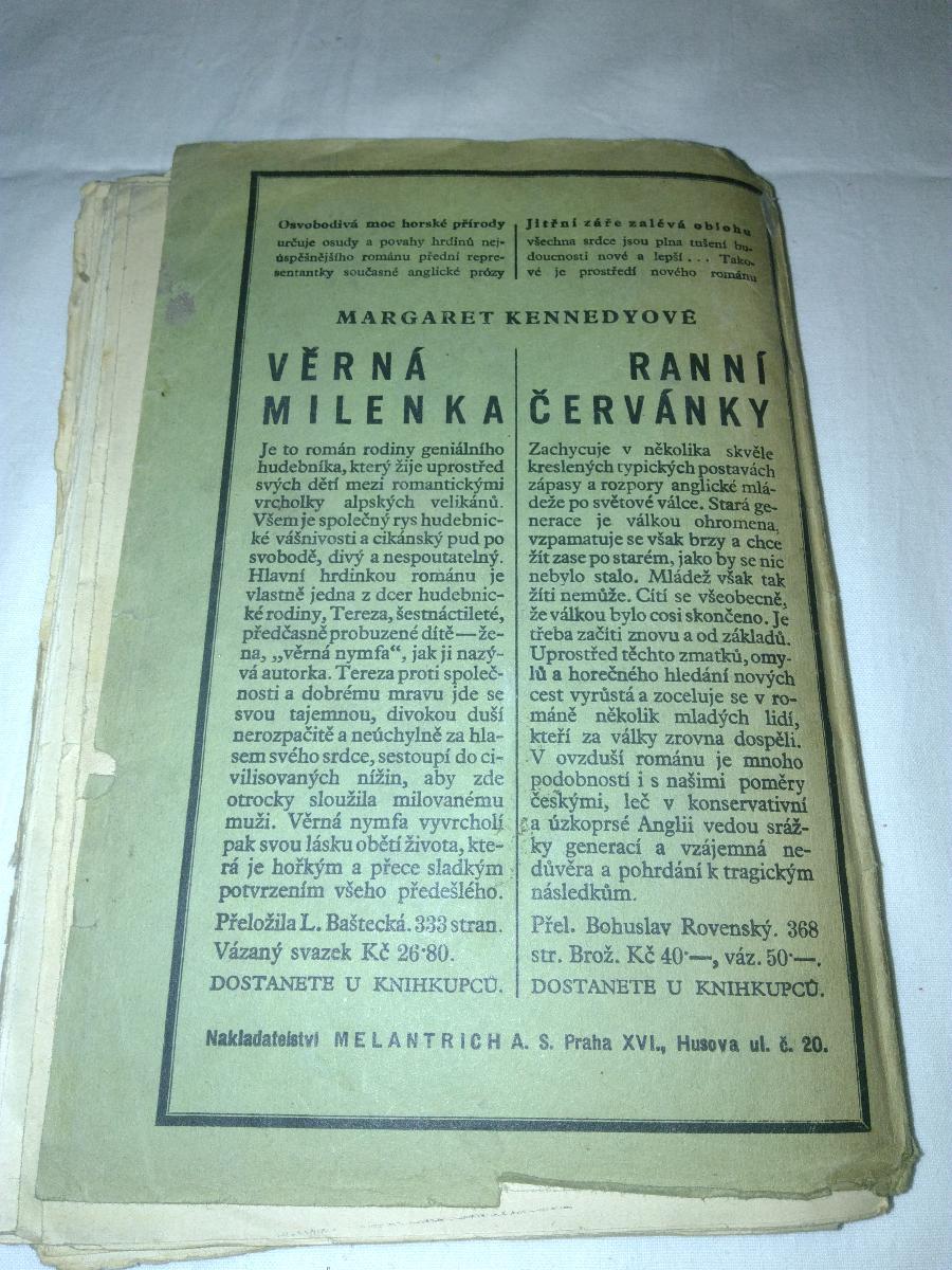 Povídky malostranské - Jan Neruda 1929 - Knihy