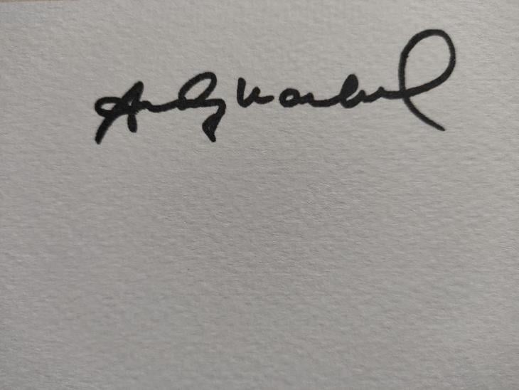 Andy Warhol - MONA LISA - Certifikát, Signováno, číslováno - Výtvarné umění