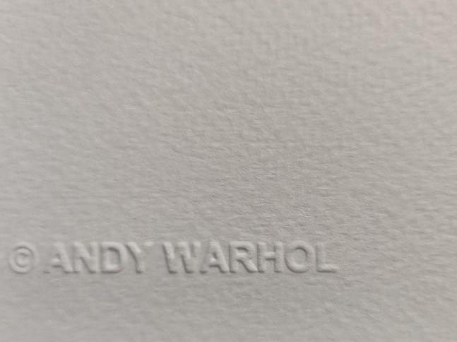 Andy Warhol - PLECHOVKA - Certifikát, Signováno, číslováno - Výtvarné umění
