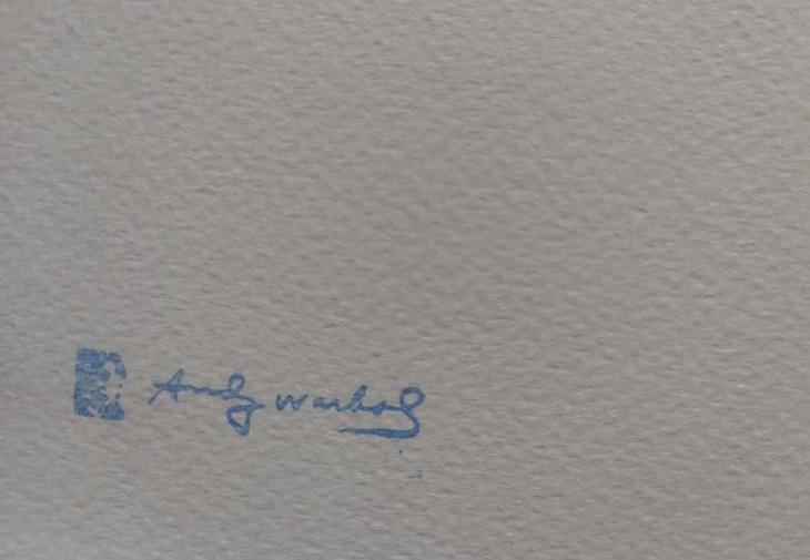 Andy Warhol - JOHN LENNON - Certifikát, Signováno, číslováno - Výtvarné umění