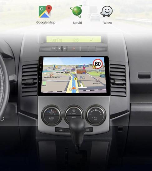 Rádio do Mazda 5 2005 - 2010 Android, GPS navigace Mazda 5 autoradio - TV, audio, video