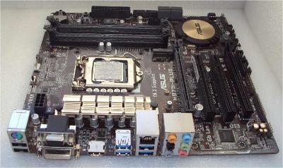 ⏩ s.1150 ASUS H97M-PLUS + procesor Intel Core i7 -4770K