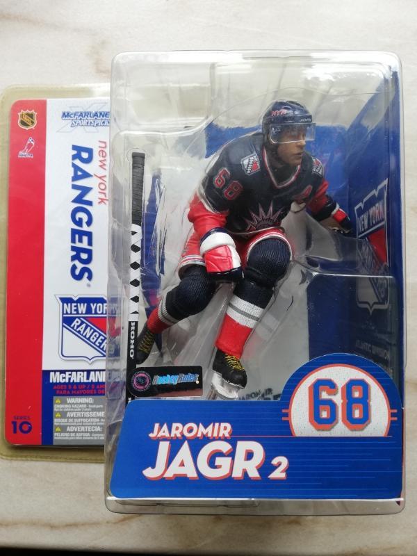 NHL Series 10 Jaromir Jagr 2 Action Figure NY Rangers #68 McFarlane NEW