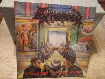LP-EXHORDER-Slaughter /leg.thrash,death,U.S.,lim.ed.,zel.vin.,rare2010