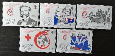 Ostrov Man 1989 5€ Výročí Červeného kříže 