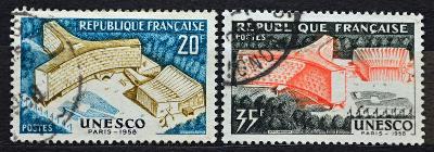 = FRANCIE 1958. =UNESCO= Mi. 1214-15, kompletní série / KT-15